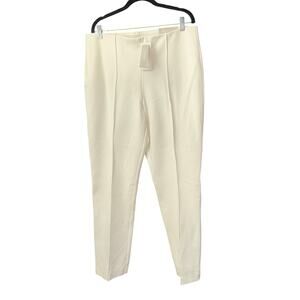 Chicos So Slimming Juliet Straight Leg Pant Basic ECRU 2.5 ( 14 R)